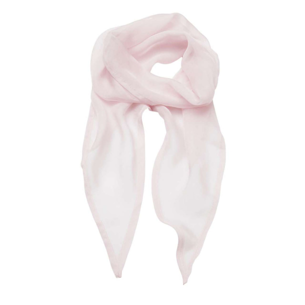  'COLOURS COLLECTION' PLAIN CHIFFON SCARF - Premier