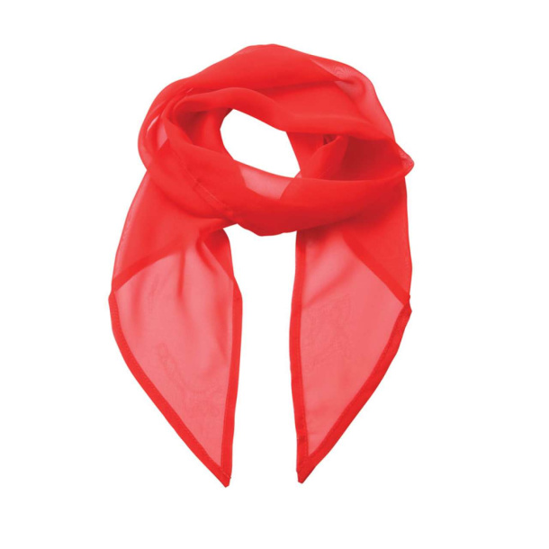  'COLOURS COLLECTION' PLAIN CHIFFON SCARF - Premier