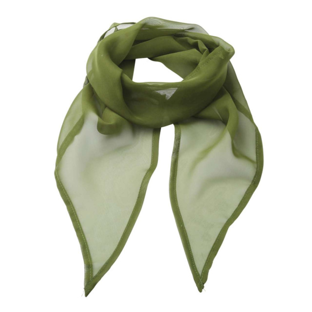  'COLOURS COLLECTION' PLAIN CHIFFON SCARF - Premier