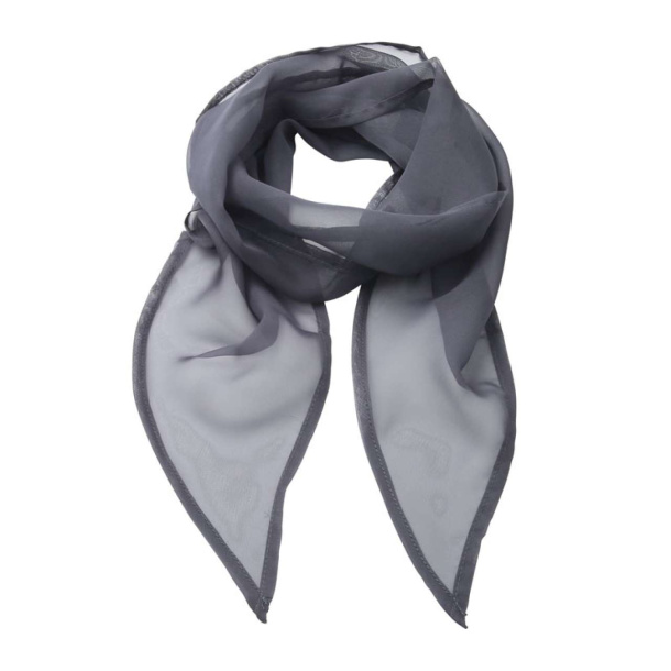  'COLOURS COLLECTION' PLAIN CHIFFON SCARF - Premier