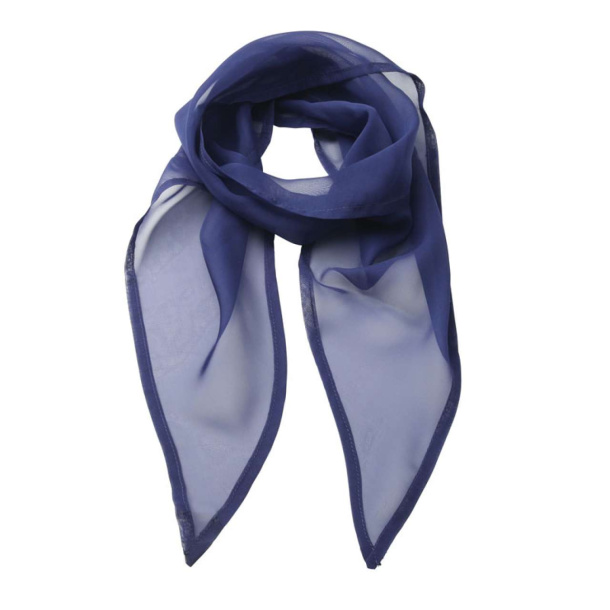  'COLOURS COLLECTION' PLAIN CHIFFON SCARF - Premier