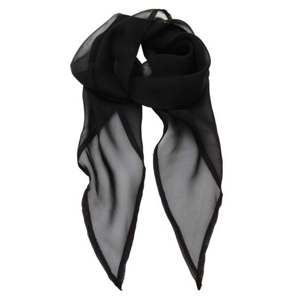  'COLOURS COLLECTION' PLAIN CHIFFON SCARF - Premier