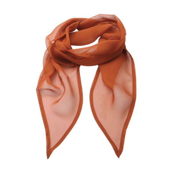  'COLOURS COLLECTION' PLAIN CHIFFON SCARF - Premier