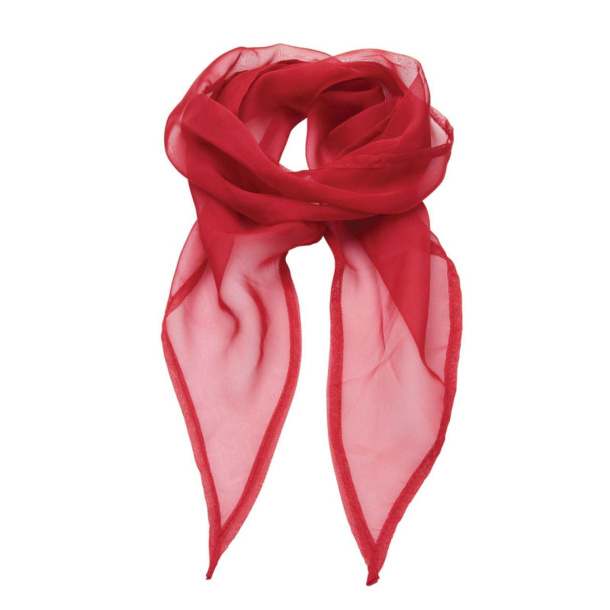  'COLOURS COLLECTION' PLAIN CHIFFON SCARF - Premier