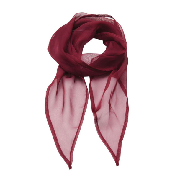  'COLOURS COLLECTION' PLAIN CHIFFON SCARF - Premier