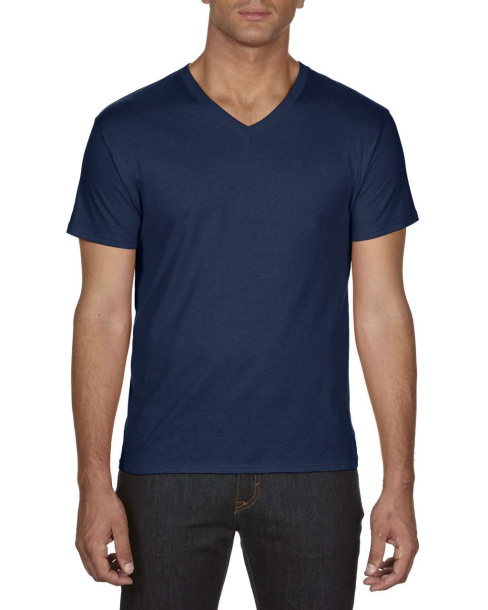  ADULT FEATHERWEIGHT V-NECK TEE - Anvil