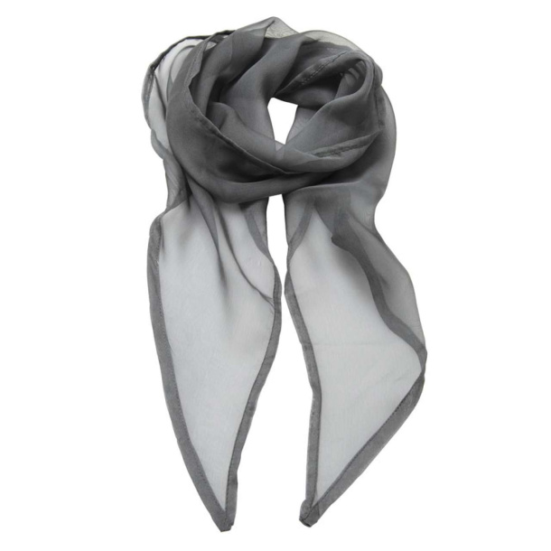  'COLOURS COLLECTION' PLAIN CHIFFON SCARF - Premier