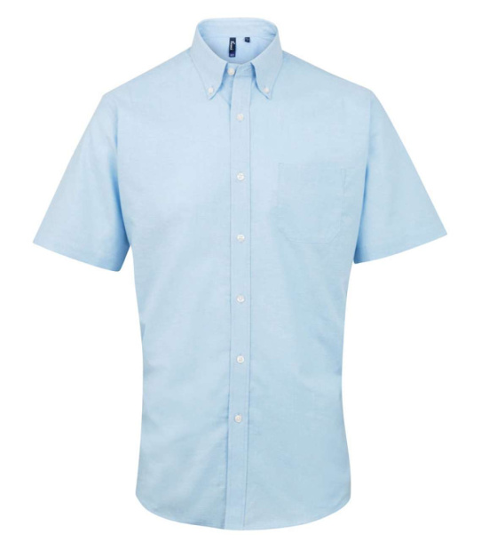  Muška Oxford košulja kratkih rukava - 135 g/m² - Premier