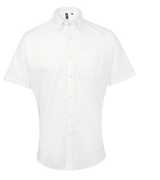 Muška Oxford košulja kratkih rukava - 135 g/m² - Premier