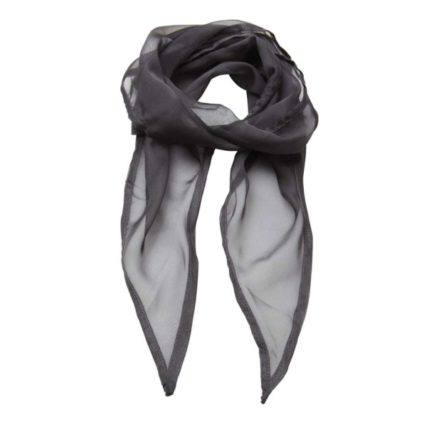  'COLOURS COLLECTION' PLAIN CHIFFON SCARF - Premier