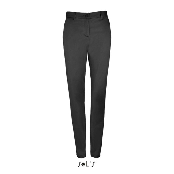  SOL'S JARED WOMEN - SATIN STRETCH TROUSERS - SOL'S