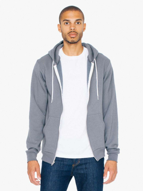  UNISEX FLEX FLEECE ZIP HOODIE - American Apparel