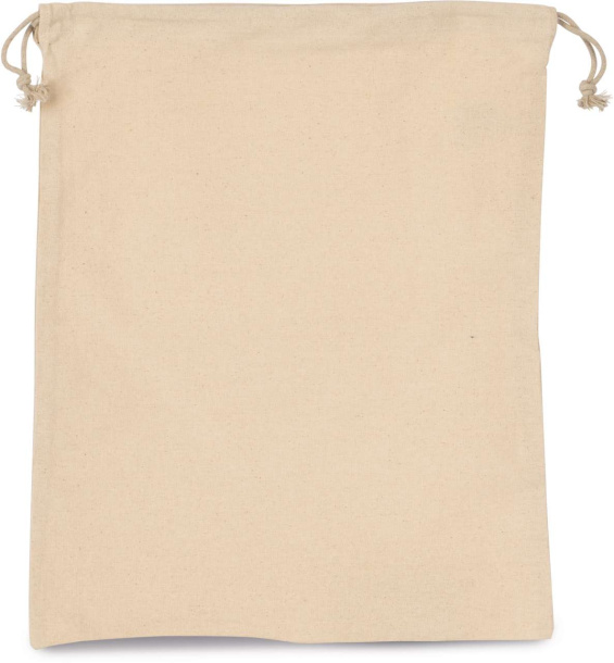  COTTON BAG WITH DRAWCORD CLOSURE - LARGE SIZE - Kimood