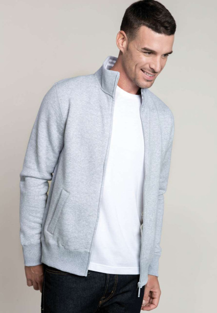  Muška džemper-jakna s patentom - Kariban