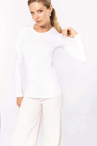  Ženska majica dugih rukava - 160 g/m² - Kariban
