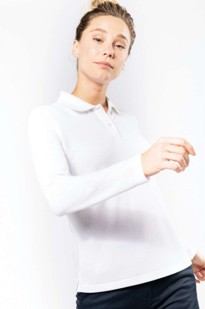  Ženska polo majica dugih rukava - Designed To Work