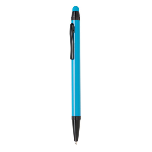  Aluminium slim stylus pen, light blue