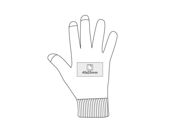 TOUCH GLOVE gloves for 'touch screen'