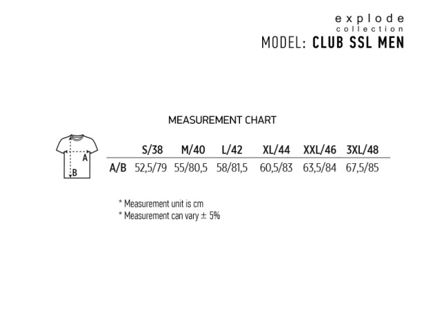 CLUB SSL MEN men’s short sleeve shirt - EXPLODE