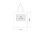 NATURELLA 130 cotton shopping bag, 130 g/m2 - BRUNO