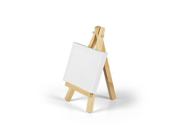MICHELANGELO Mini easel and canvas