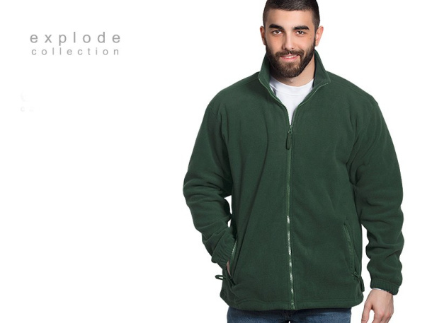POLARIS polar fleece sweatshirt/jacket - EXPLODE