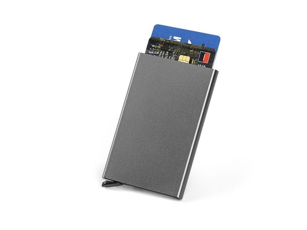 ARMOR card holder with RFID protection