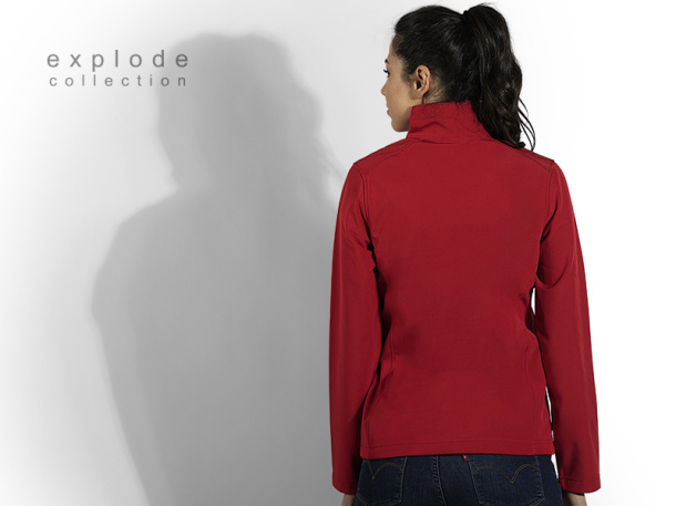SKIPPER WOMEN women`s softshell jacket - EXPLODE