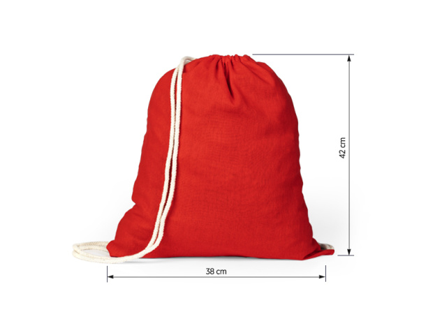 MELON COLOR 105 Pamučni ruksak, 105 g/m2 - BRUNO