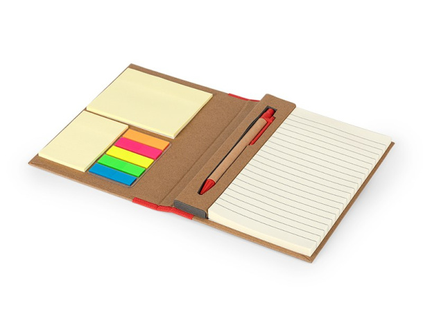 INDEX biodegradable notebook with biodegradable ball pen