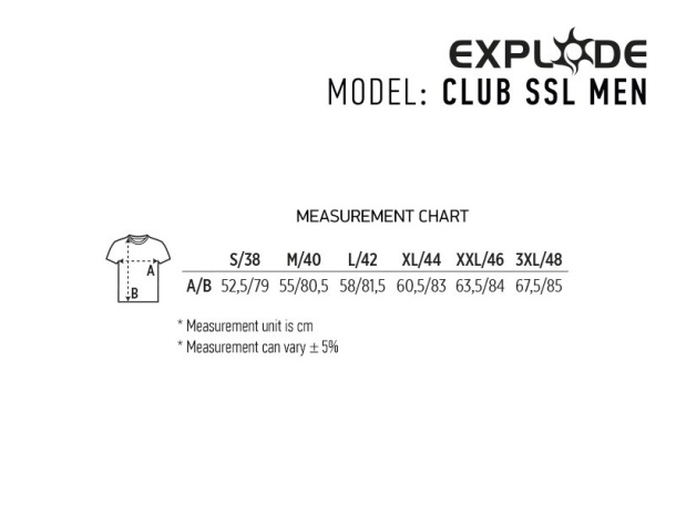 CLUB SSL MEN Muška košulja kratkih rukava - EXPLODE