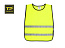GLOW KID Kid's fluoroscent safety reflective vest with reflective tapes - TEKTON PRO