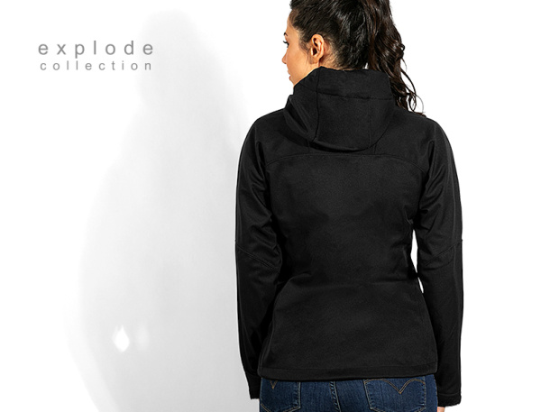 BLACK PEAK WOMEN Women’s softshell hooded jacket