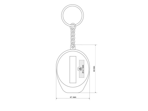 COP key holder-bottle opener