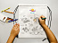 BAMBI drawstring bag with crayons - BRUNO