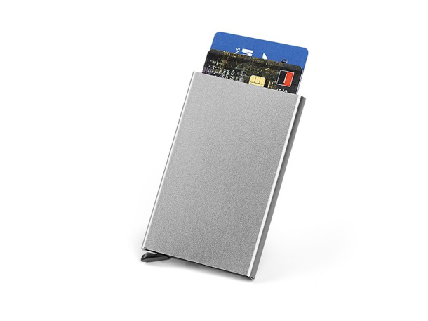 ARMOR card holder with RFID protection