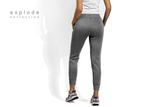 COOPER TRACK LADY mélange women’s jogging pants - EXPLODE