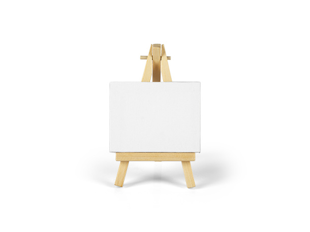 MICHELANGELO Mini easel and canvas