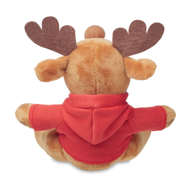 RUDOLPH Plush reindeer with hoodie