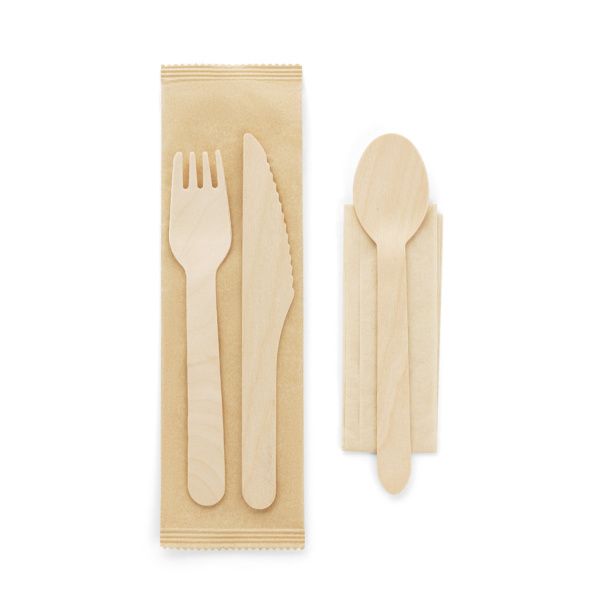 SUYA Wooden cutlery set