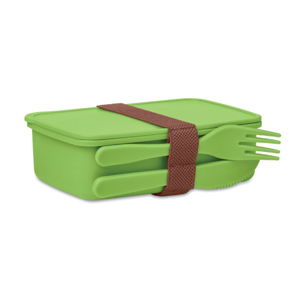 SUNDAY Lunch box with cutlery
