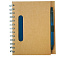 ECO notebook with clean pages 150x175 / 140 pages with pen