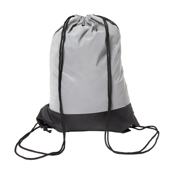 FLASH reflective drawstring backpack