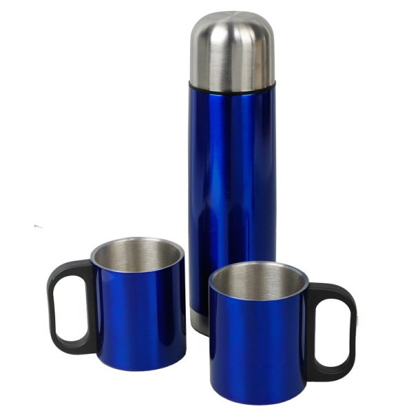 PICNIC thermos flask set 480 ml and 2 thermo cups 180 ml