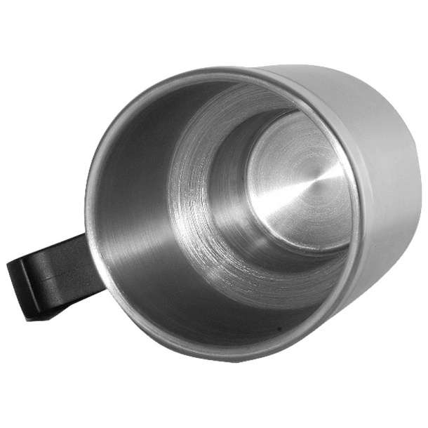 AUTO STEEL MUG thermo mug 450 ml with car charging