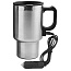AUTO STEEL MUG thermo mug 450 ml with car charging