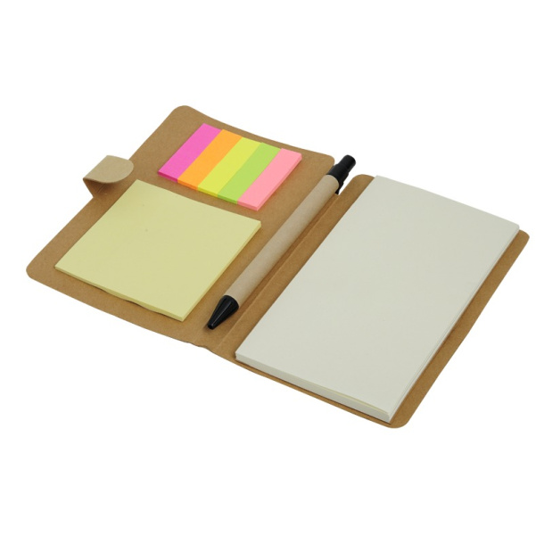 TREE set of sticky notes and notebook