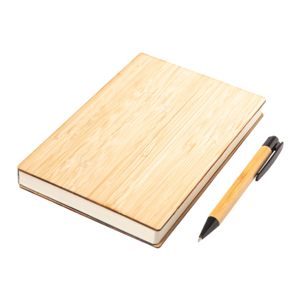 LORCA Set od bambusa - notes i kemijska olovka