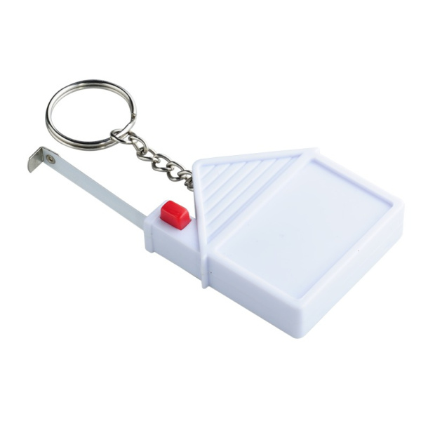 HOUSE key ring with tape measure 2 m