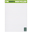 Desk-Mate® A5 recycled notepad - Unbranded